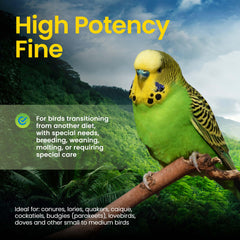 Harrison's Bird Foods: etiqueta de certificación orgánica para confianza en ingredientes.