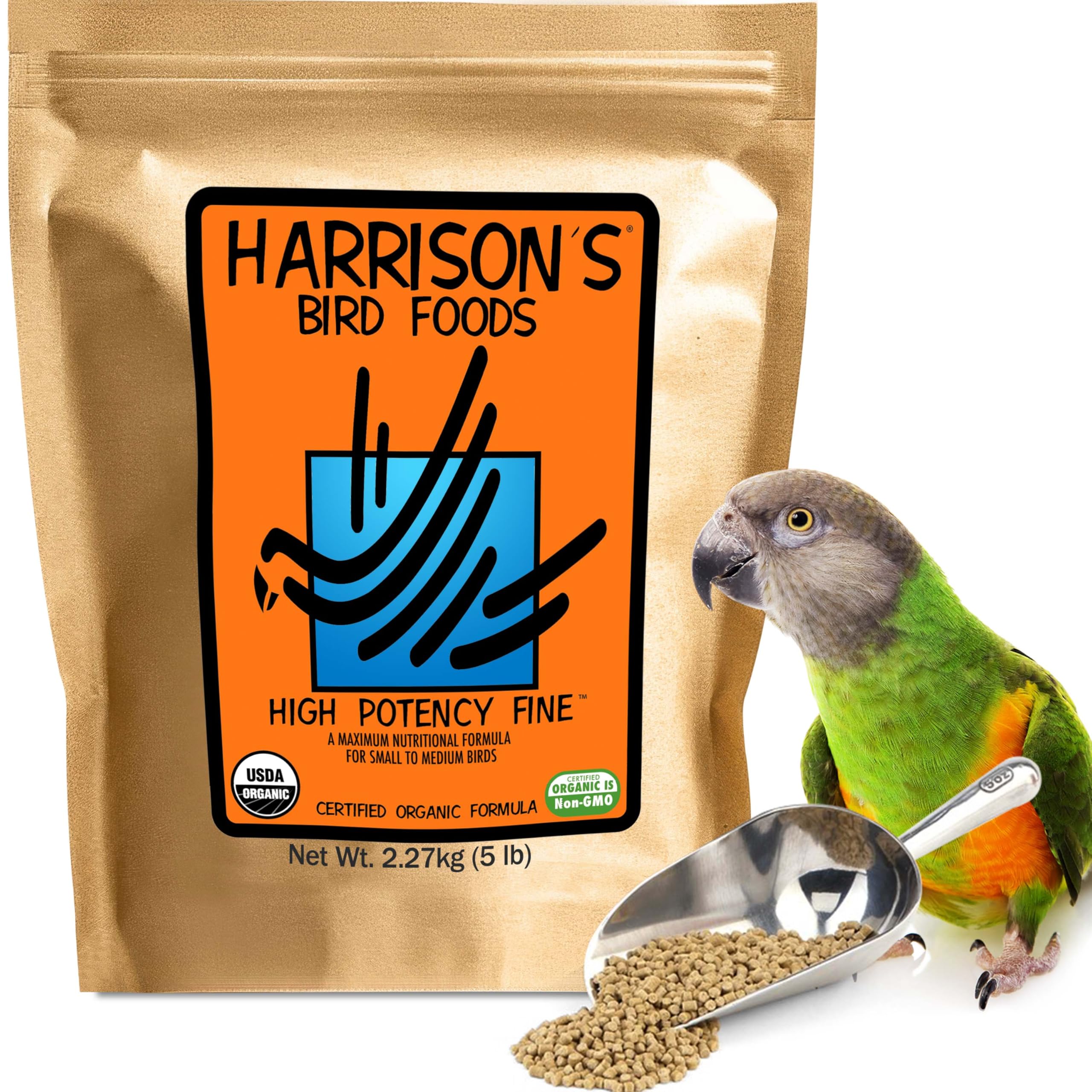 Harrison's Bird Foods: uso diario versátil para pajaros