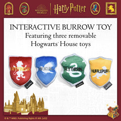Harry Potter Plush de Casa Hogwarts, peluche temático que estimula la curiosidad del perro.