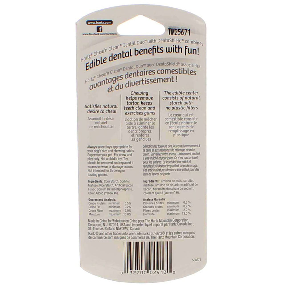 Hartz Chew N Clean: Duo dental ofrece juego interactivo que favorece la experiencia de masticar.