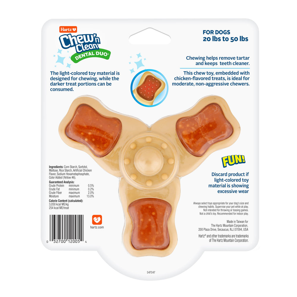 Opción ideal para masticadores moderados Hartz Chew n Clean