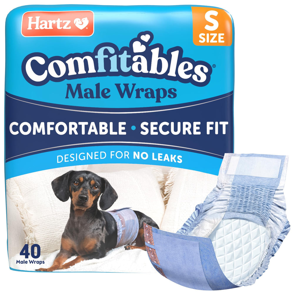 Hartz Comfitables cintura elástica para ajuste cómodo durante paseos y actividad