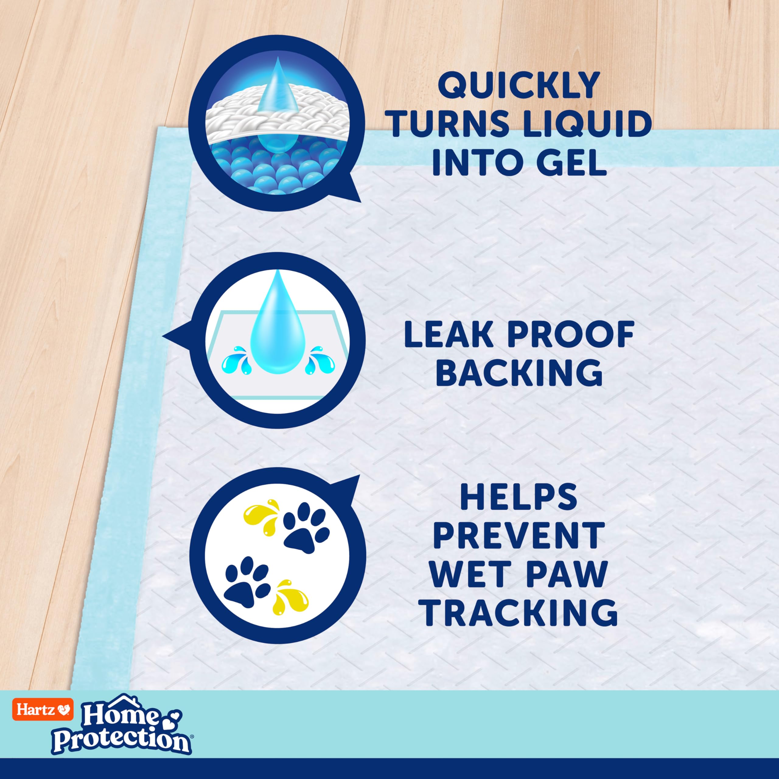 Hartz Home Protection Pads útiles para entrenamiento de cachorros