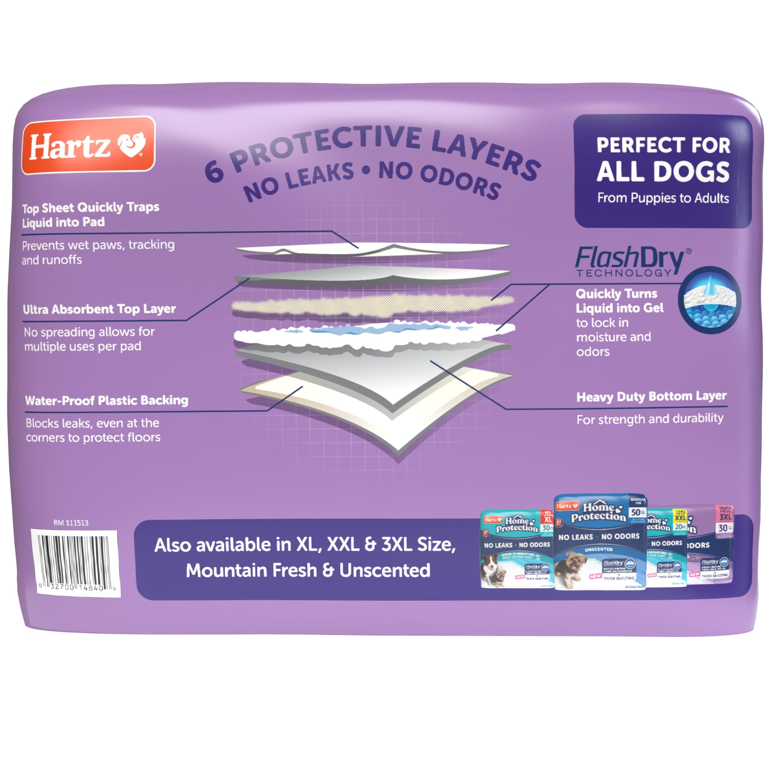 Hartz Home Protection: uso interior y viajes.
