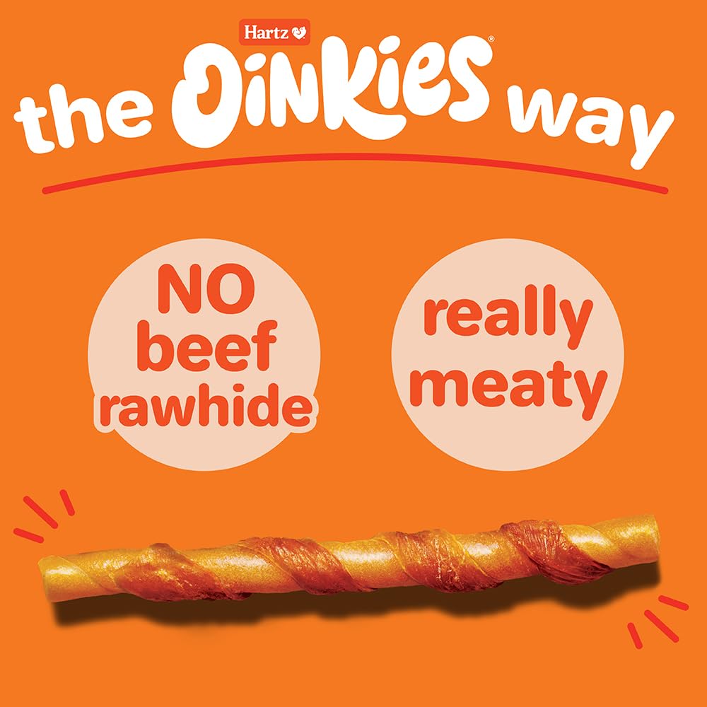 Hartz Oinkies: apto para perros mayores con mandíbulas sensibles.
