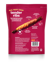 Hartz Oinkies Tender Ribs con verduras reales para sabor natural.