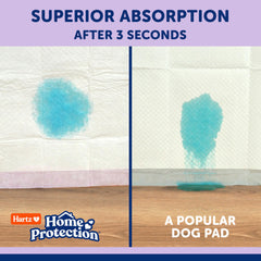 Hartz Protección del Hogar genera gel al contacto para facilitar la limpieza