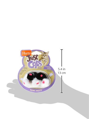 Hartz Juguete ligero para gatos, perfecto para lanzar y patear.