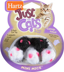 Hartz Ratón con hierba gatera para estimular la caza y el juego.