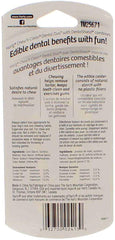 Dúo dental Hartz, exterior de nylon resistente para masticación segura.