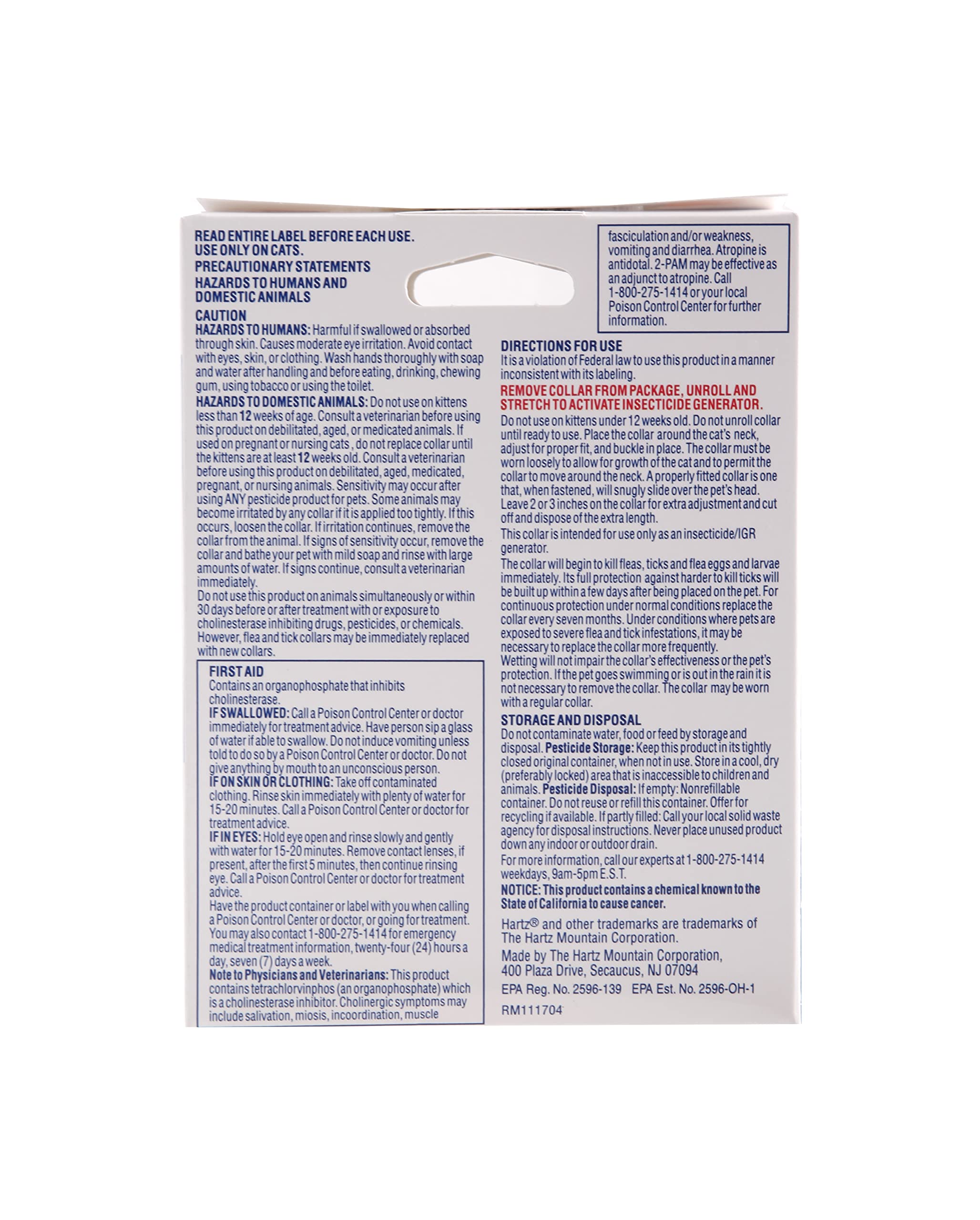 Collar Hartz UltraGuard Pro con protección de siete meses para pulgas y garrapatas