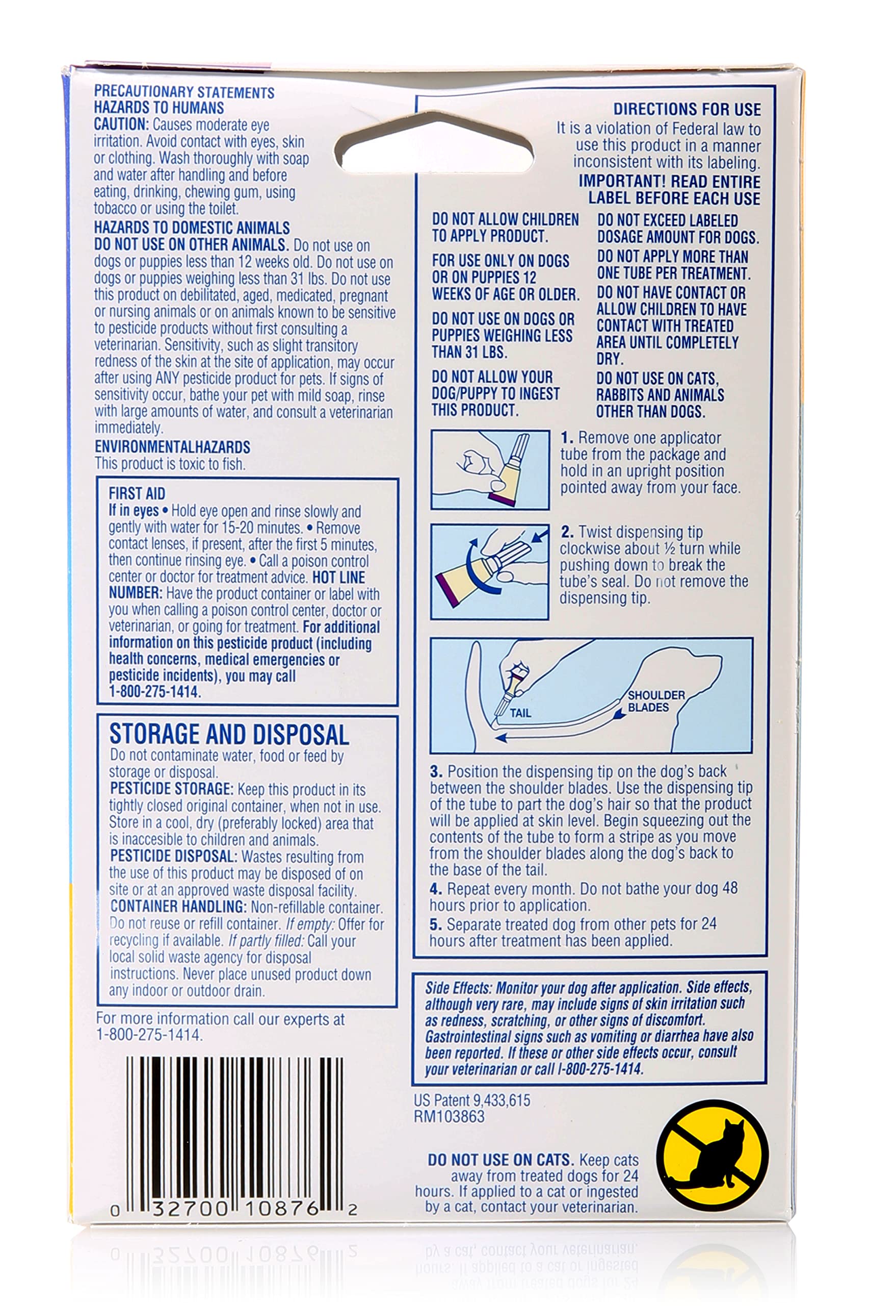 Hartz UltraGuard Pro: aplicador Pro-Glide para una aplicación suave y precisa.