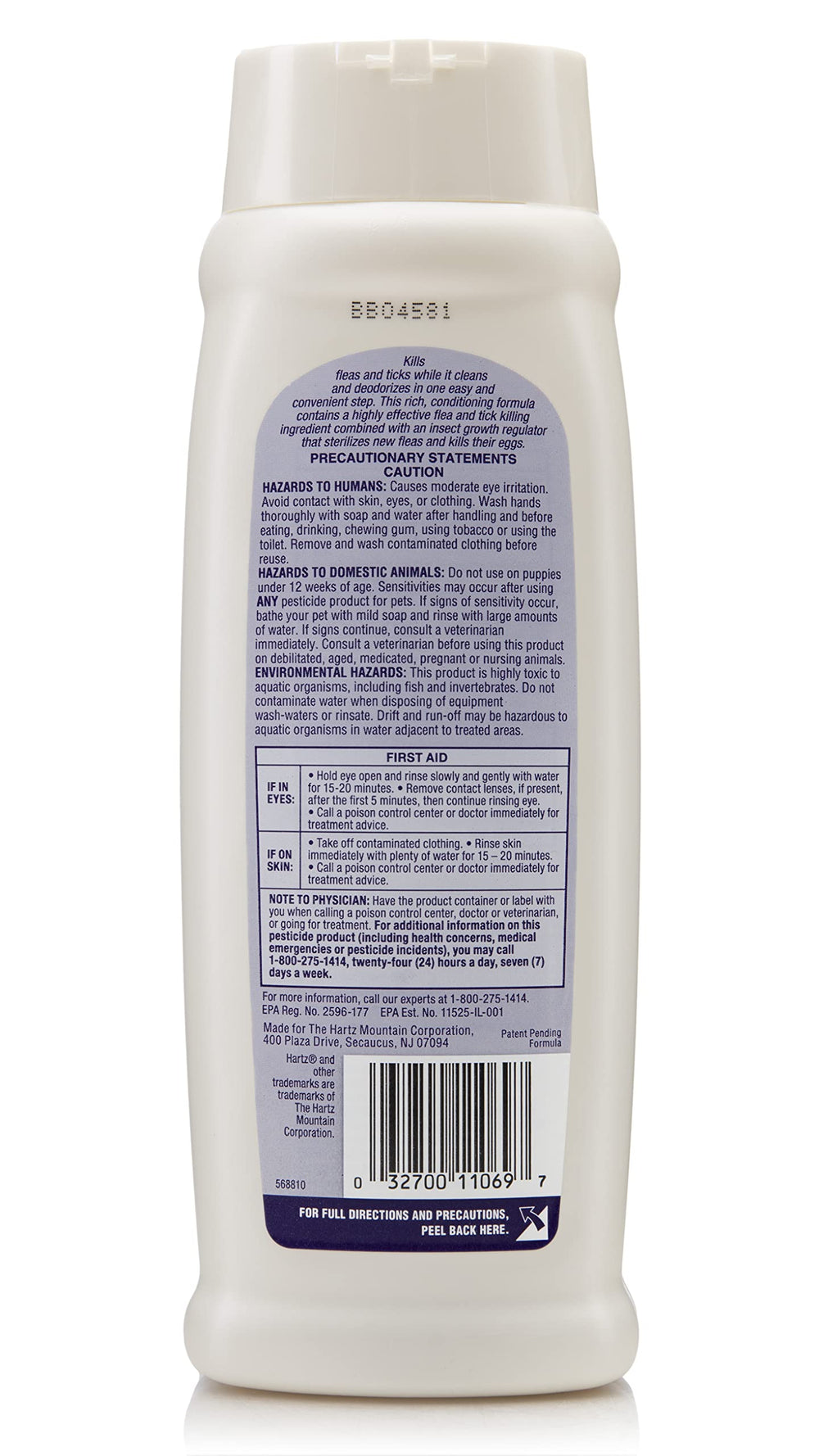 Hartz Ultraguard Pro Champú para perro: aplicación fácil para cubrir todo el pelaje.