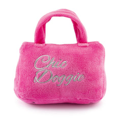 Haute Diggity Dog Barkin Bag con sonajero, fomenta juego interactivo