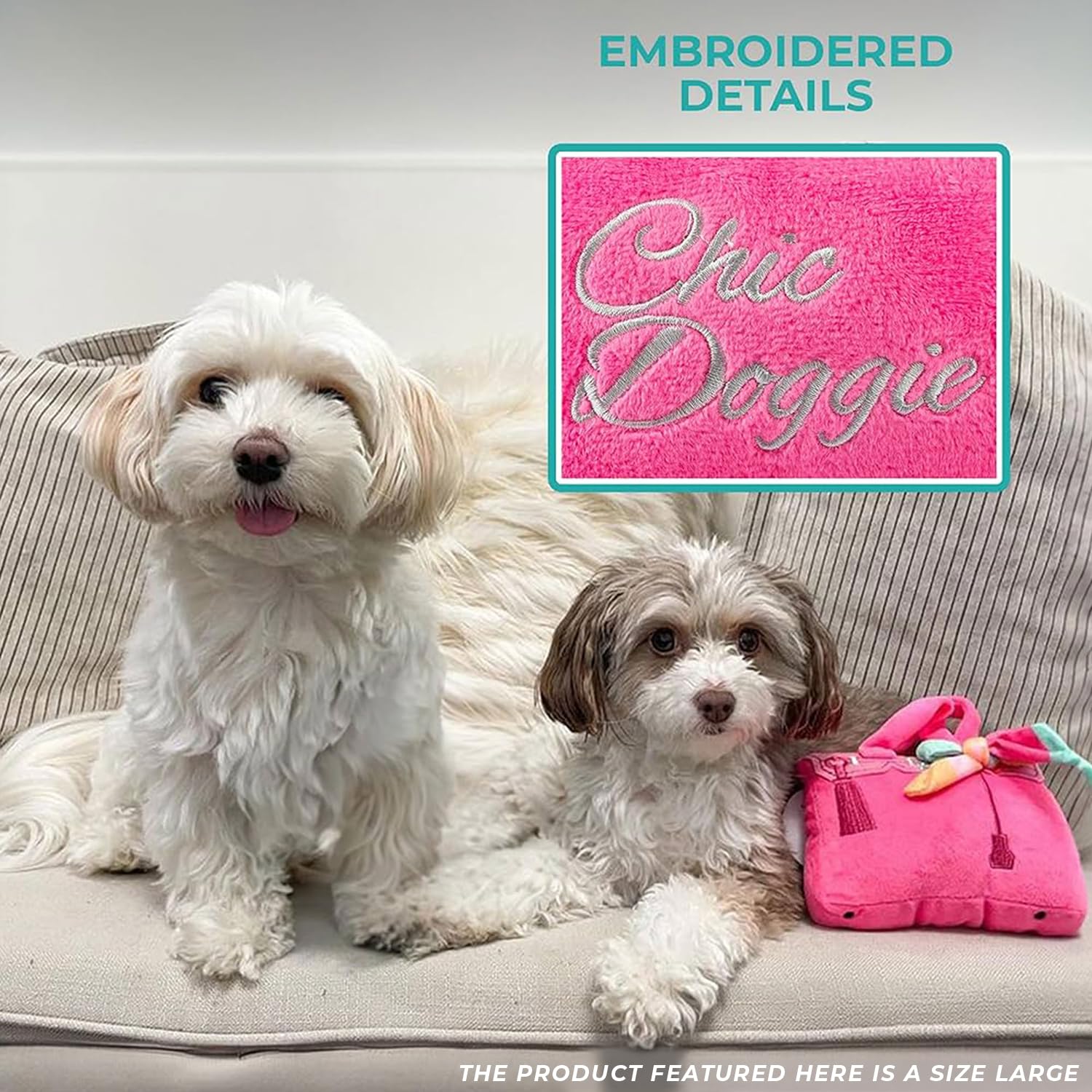 Barkin Bag tamaño pequeño de 5 pulgadas para cachorros