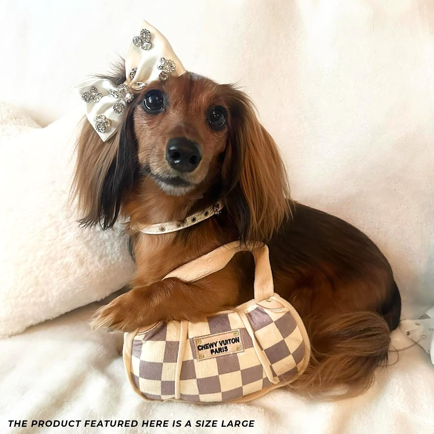 Haute Diggity Dog tamaño grande 6x6x3 pulgadas: perfecto para perros de todas las tallas.