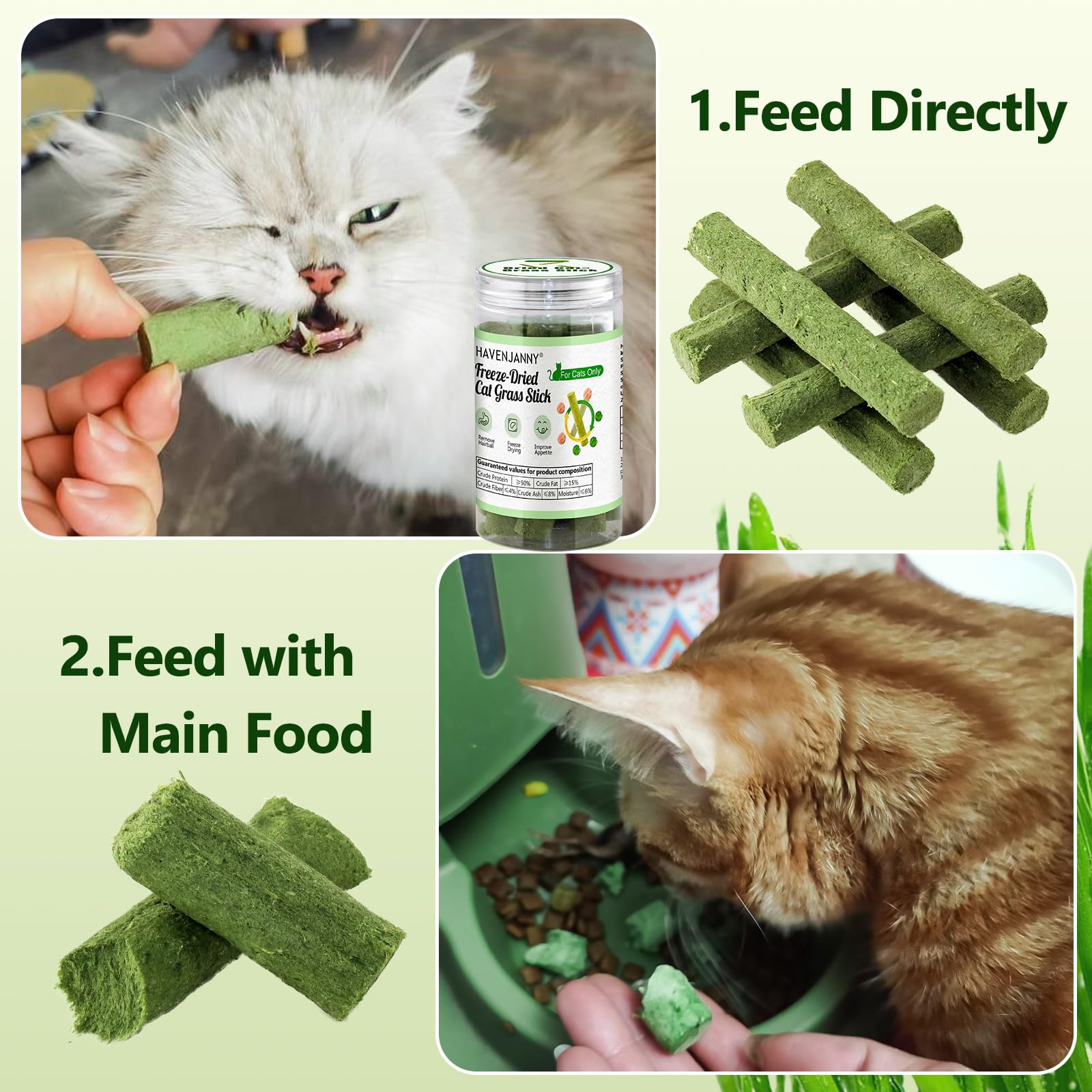 HavenJanny sin sabores artificiales: opción natural para gatos