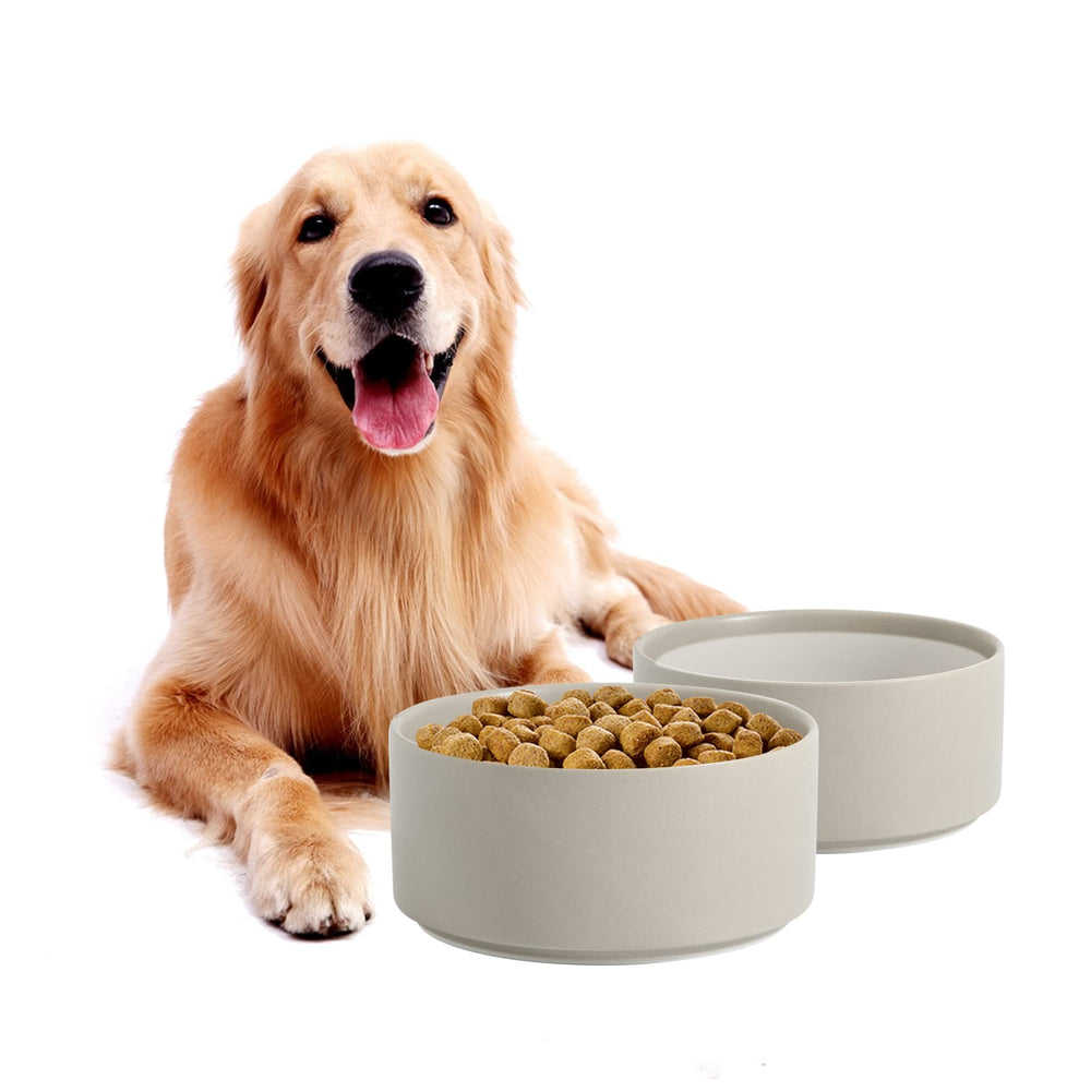 Tazón Havniva para perros grandes ayuda a mantener una postura más cómoda al comer.