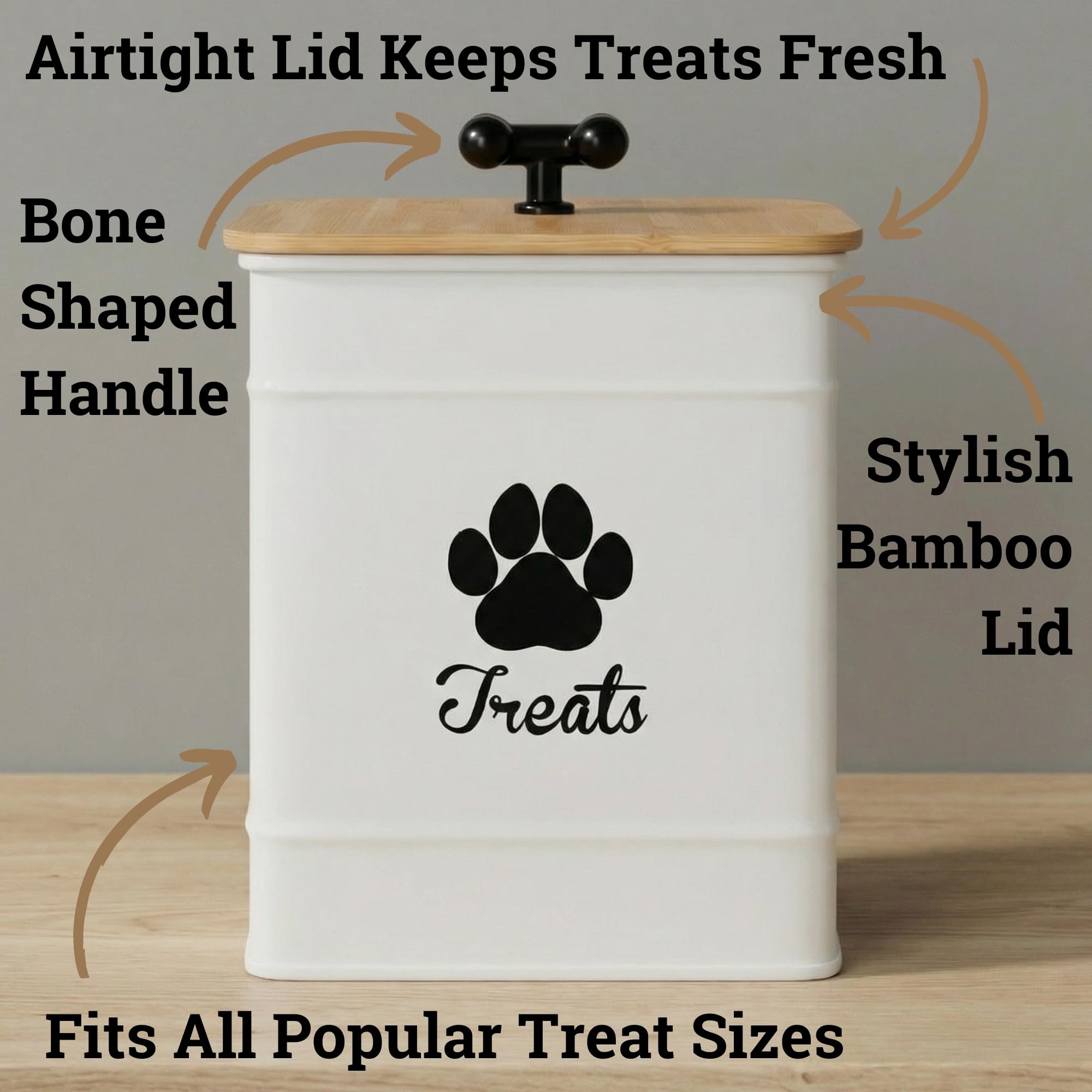 HB Design Co. capacidad de doce tazas para golosinas de perros