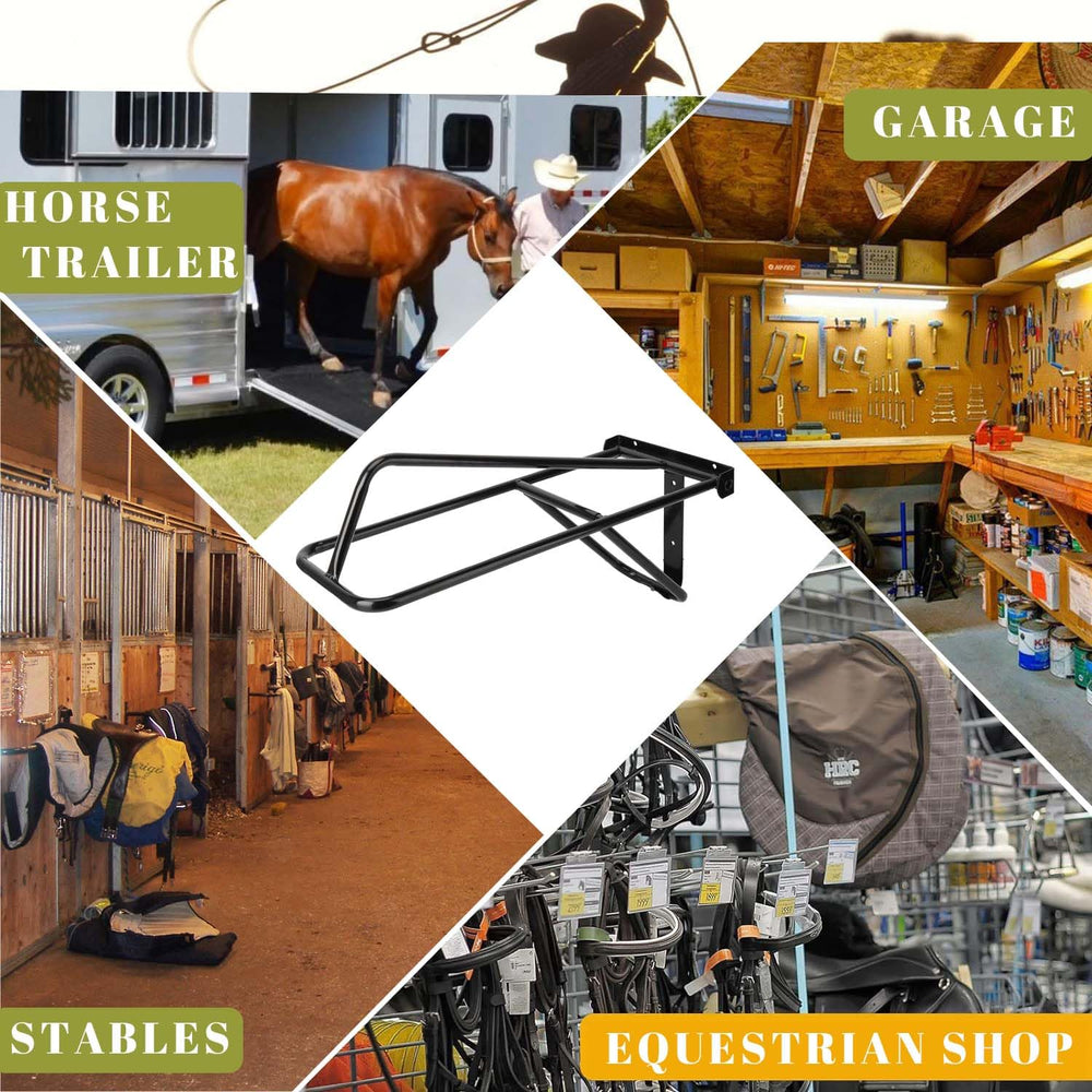 HDYEGY conjunto 2 unidades: almacenamiento robusto para caballería Western e Inglés.