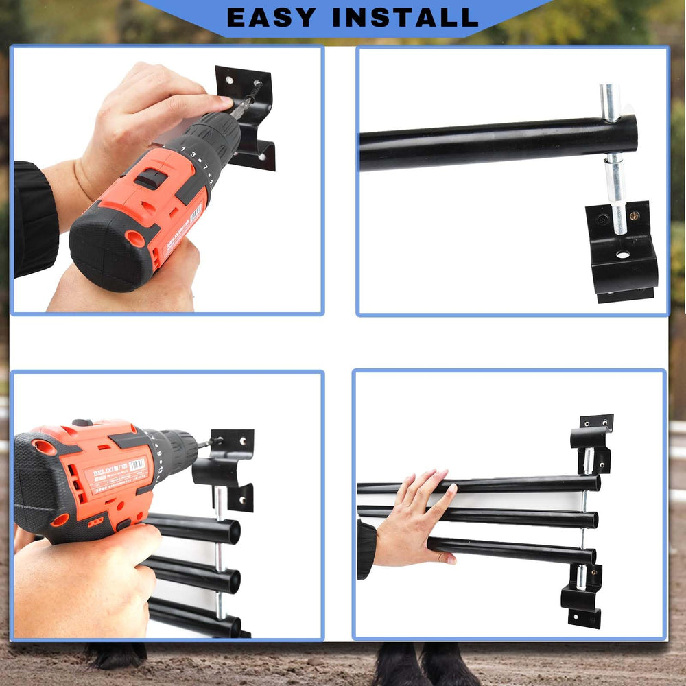 HDYEGY instalación en pared, fijación rápida para cuartos de aparejos.