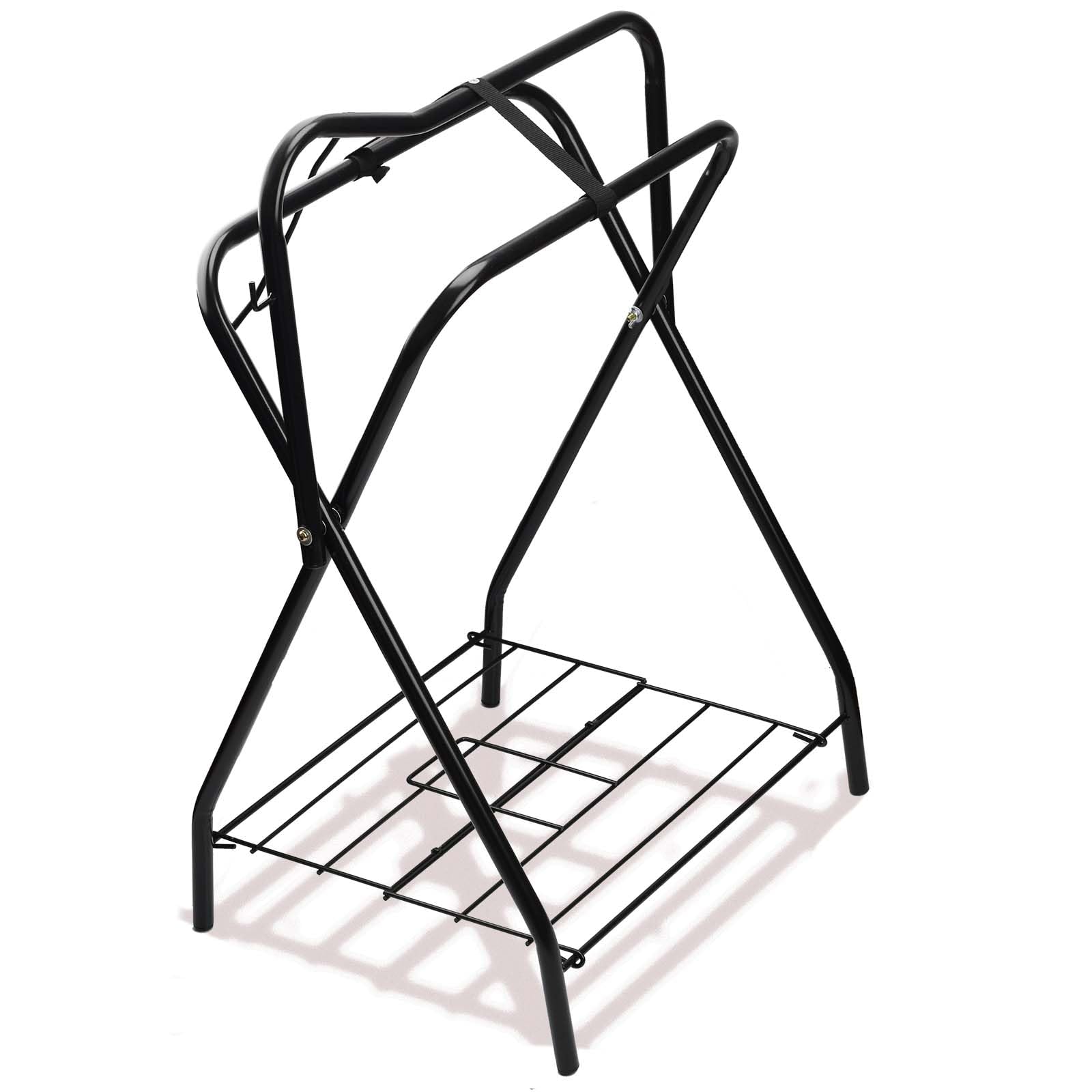 HDYEGY ofrece soporte-silla-montar-portatil-plegable para almacenar sillas de montar con facilidad.