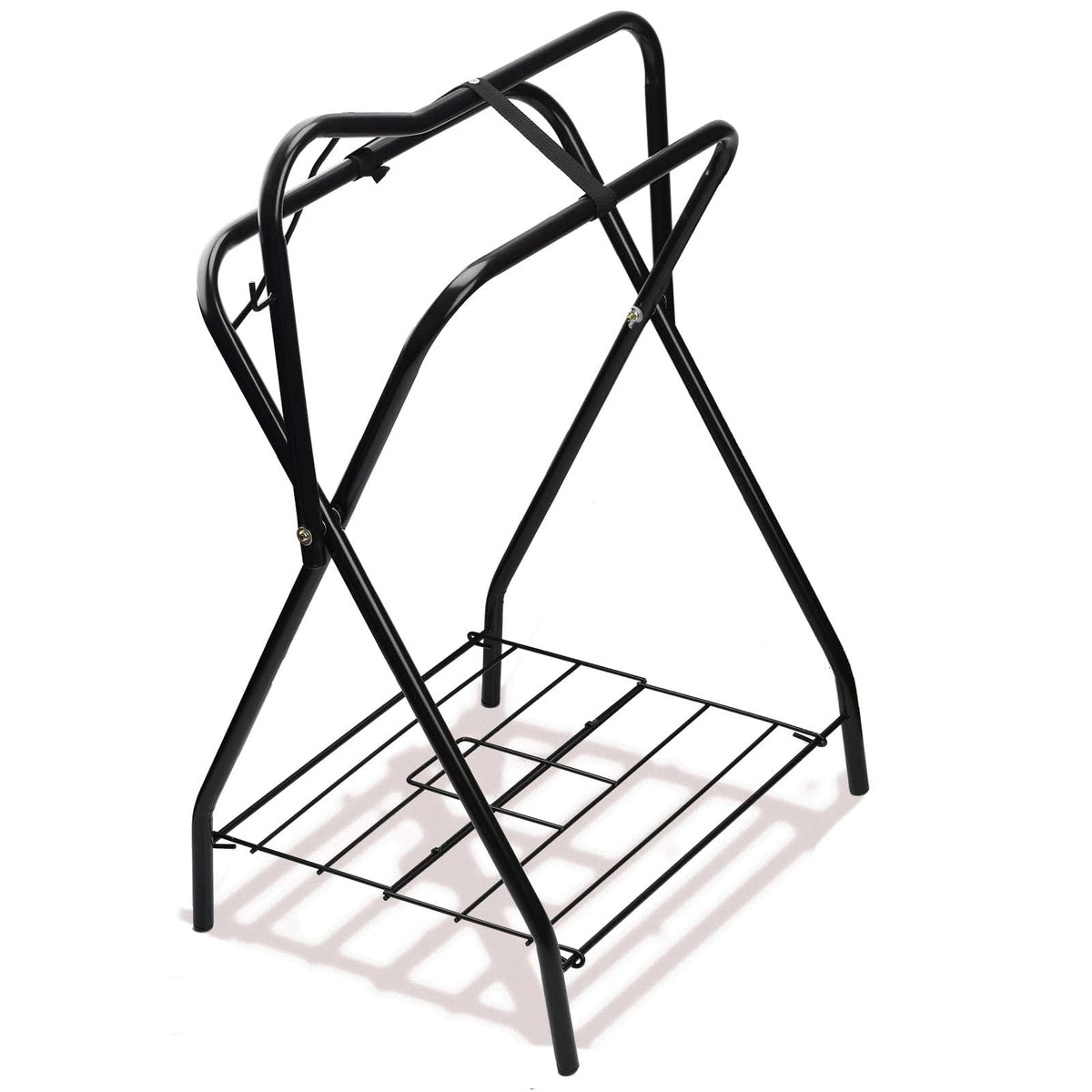 HDYEGY ofrece soporte-silla-montar-portatil-plegable para almacenar sillas de montar con facilidad.