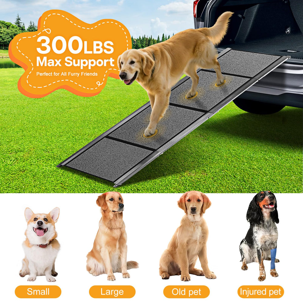 HEALLILY rampa para uso interior y exterior, ideal para coche y cama