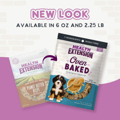 Health Extension galletas perro sin-gluten-trigo: opción apta para dietas sensibles.