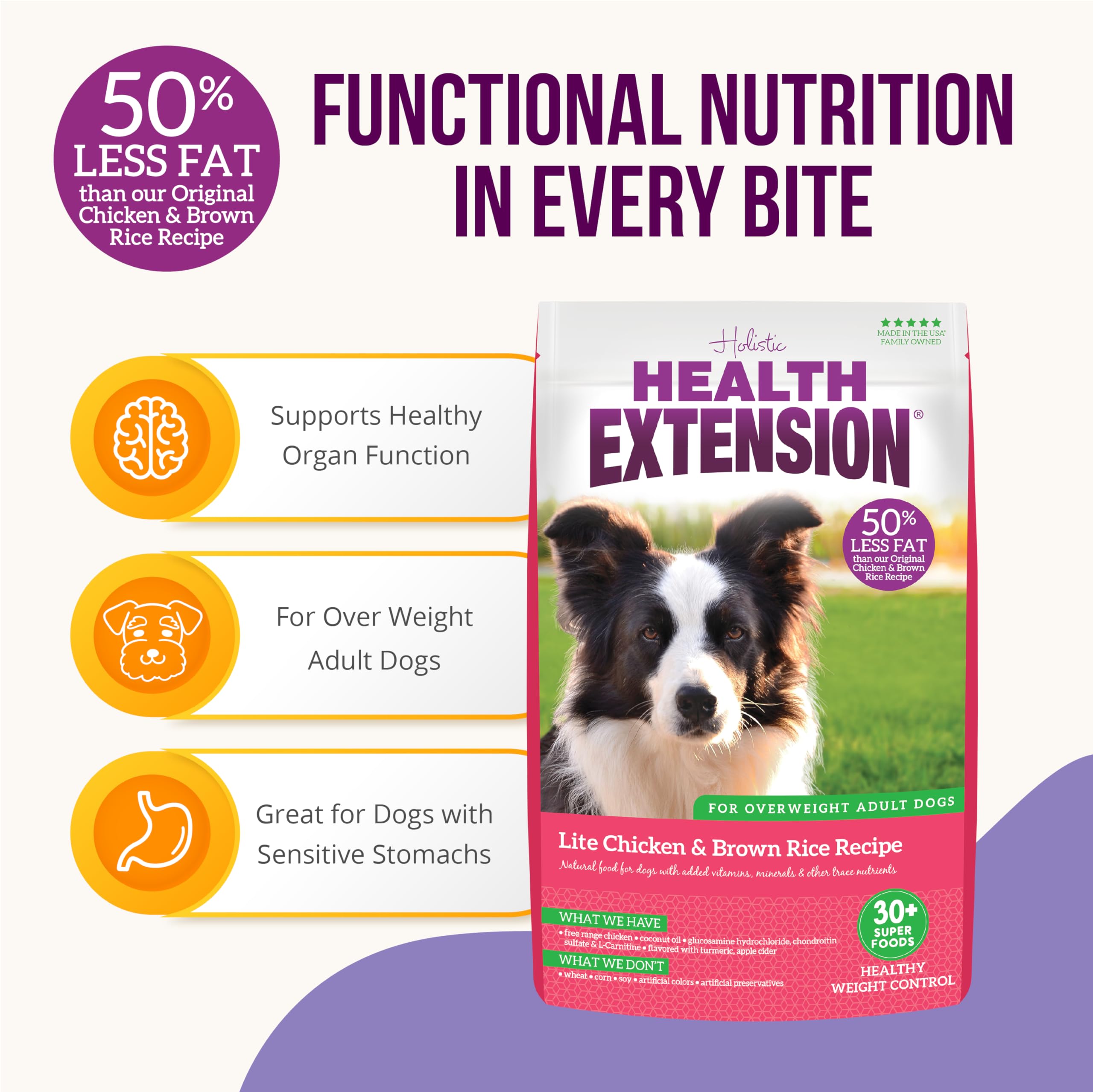 Health Extension Ligero probióticos naturales para digestión optimizada.