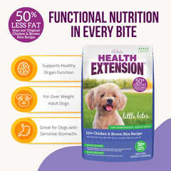 Health Extension Little Bites Lite arroz integral, digestión suave.