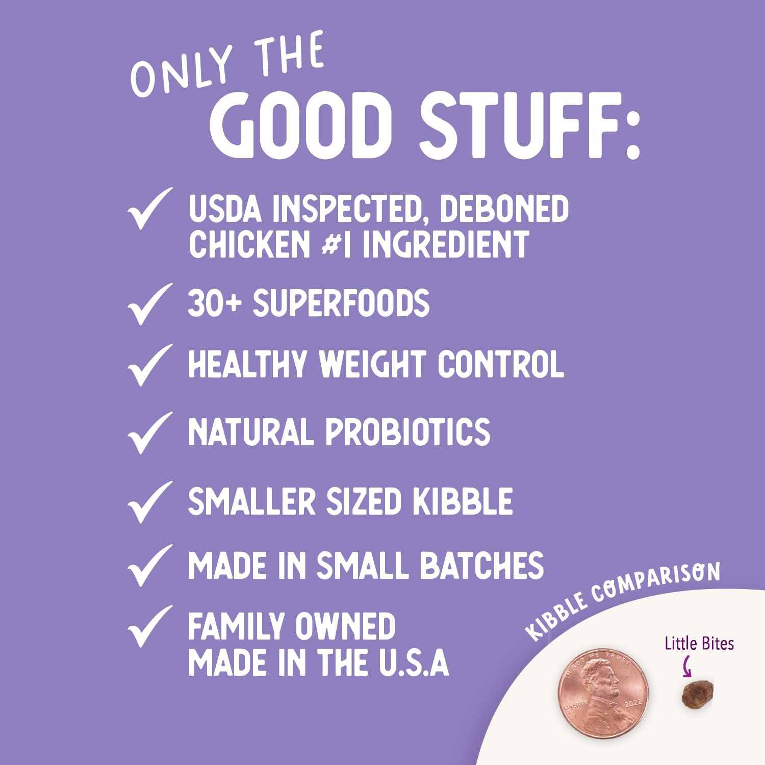 Health Extension Little Bites Lite glucosamina, condroitina y movilidad.