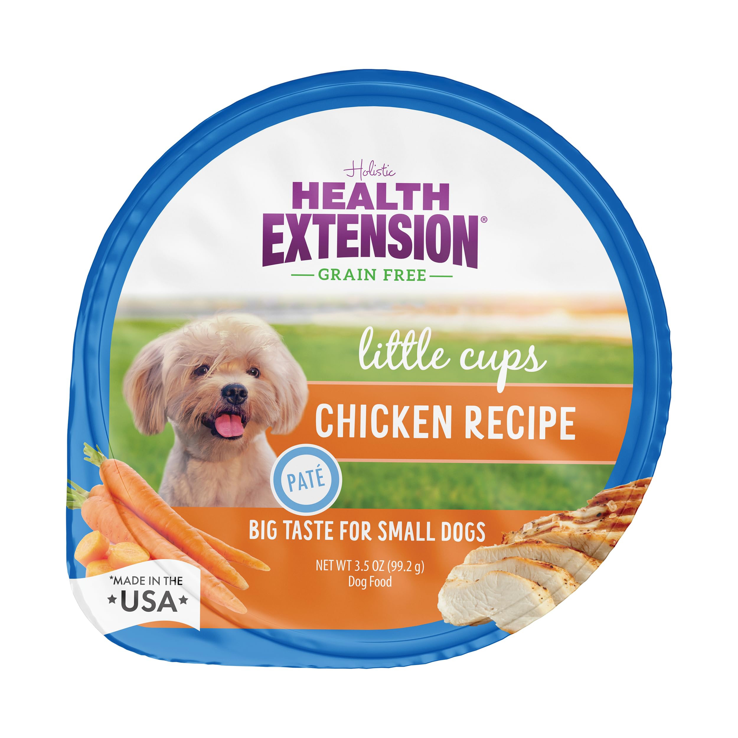 Health Extension Little Cups, antioxidantes de zanahorias y frutos rojos para el bienestar