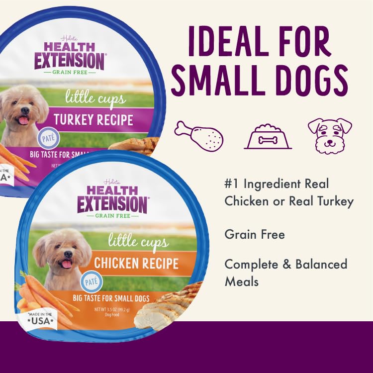 Health Extension Little Cups, apto para todas las etapas de vida del perro