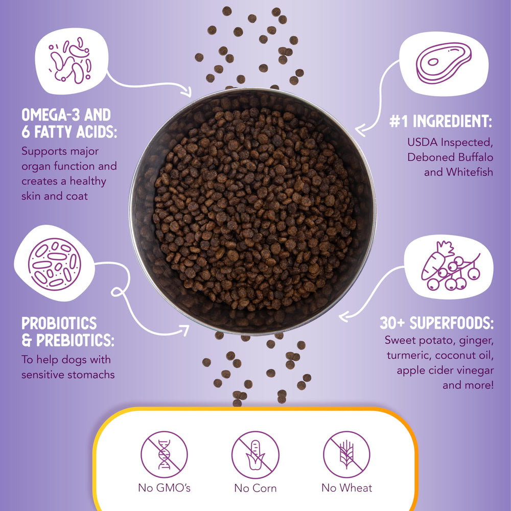 Health Extension porciones pequeñas ideales para teacups y perros de tamaño reducido.