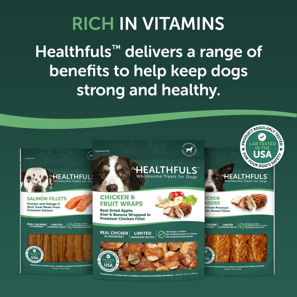 Healthfuls pollo envuelto en fruta, snack sabroso para disfrutar en casa.
