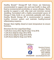 Healthy Breeds Pulik Omega HP masticables textura suave para uso diario