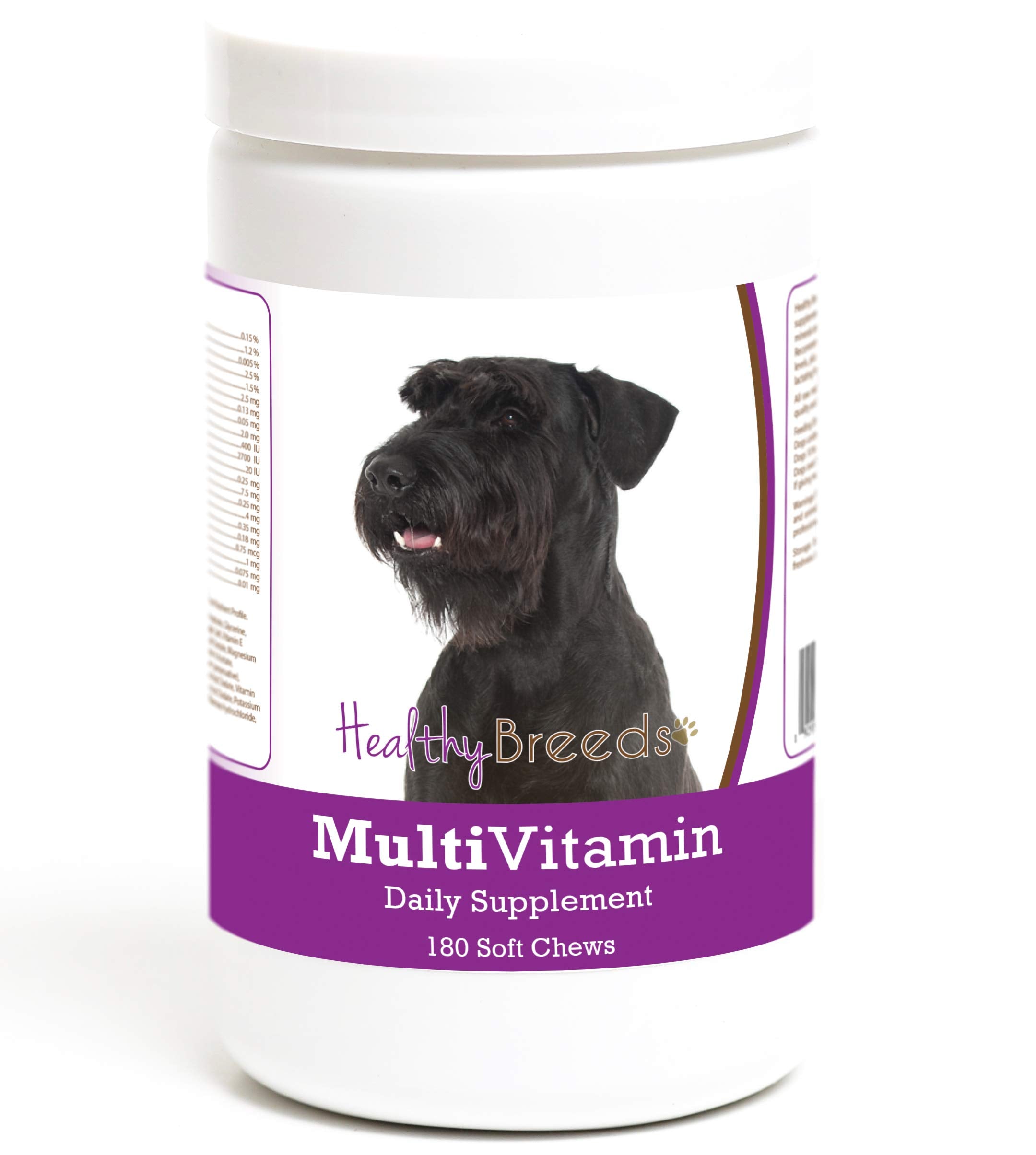 Healthy Breeds Schnauzer Gigante masticables suaves para apoyo nutricional diario en perros