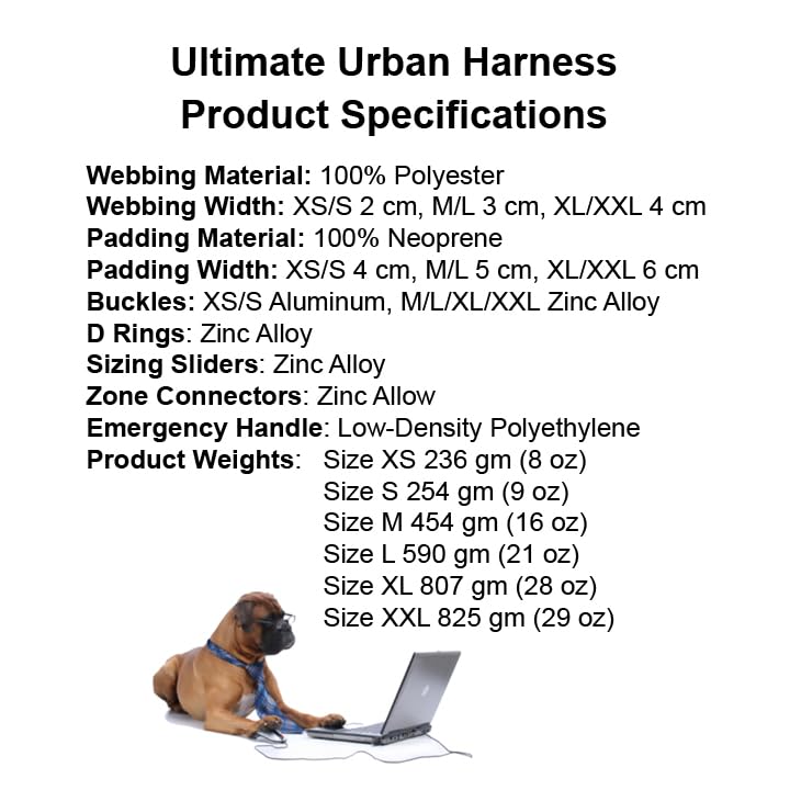 Arnés Healthy Harness diseño sin tirones, ideal para perros en crecimiento.