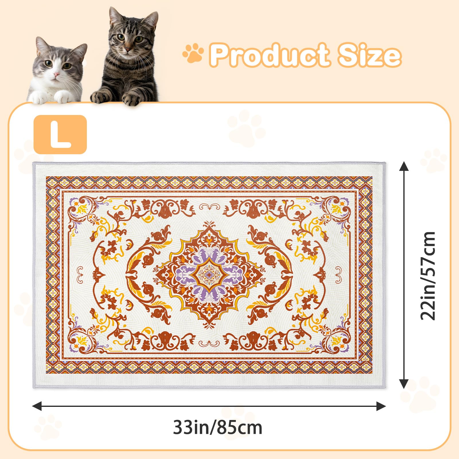Almohadilla Hedgeink con patas suaves, cómodo descanso para gatos.