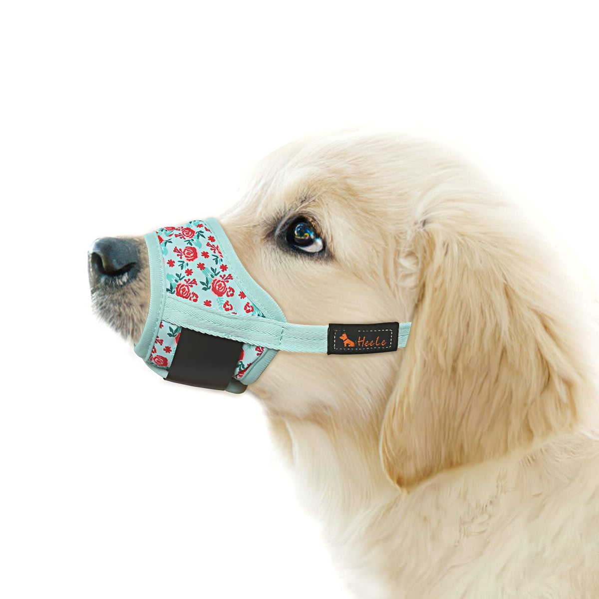HEELE museau pour chien en nylon doux, maillage respirant.