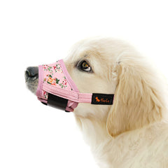 HEELE muselière-nylon-doux-respirant: confort quotidien pour chien lors des sorties.