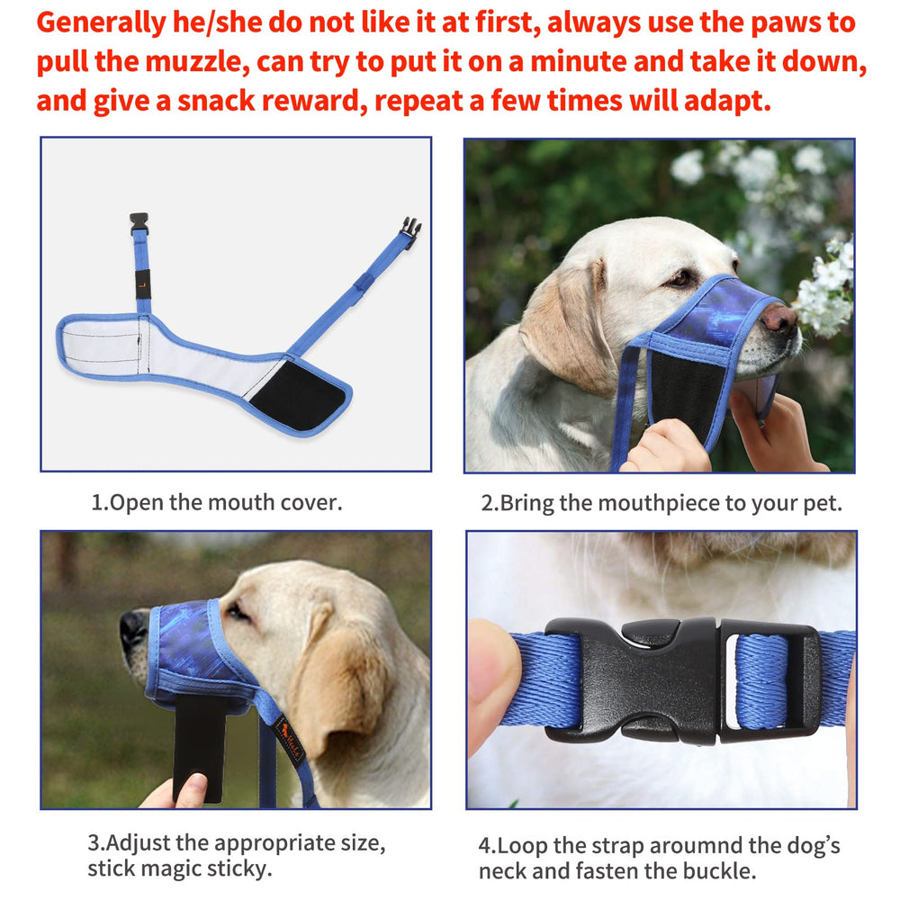 HEELE Muserelle chien — maillage respirant pour une respiration aisée