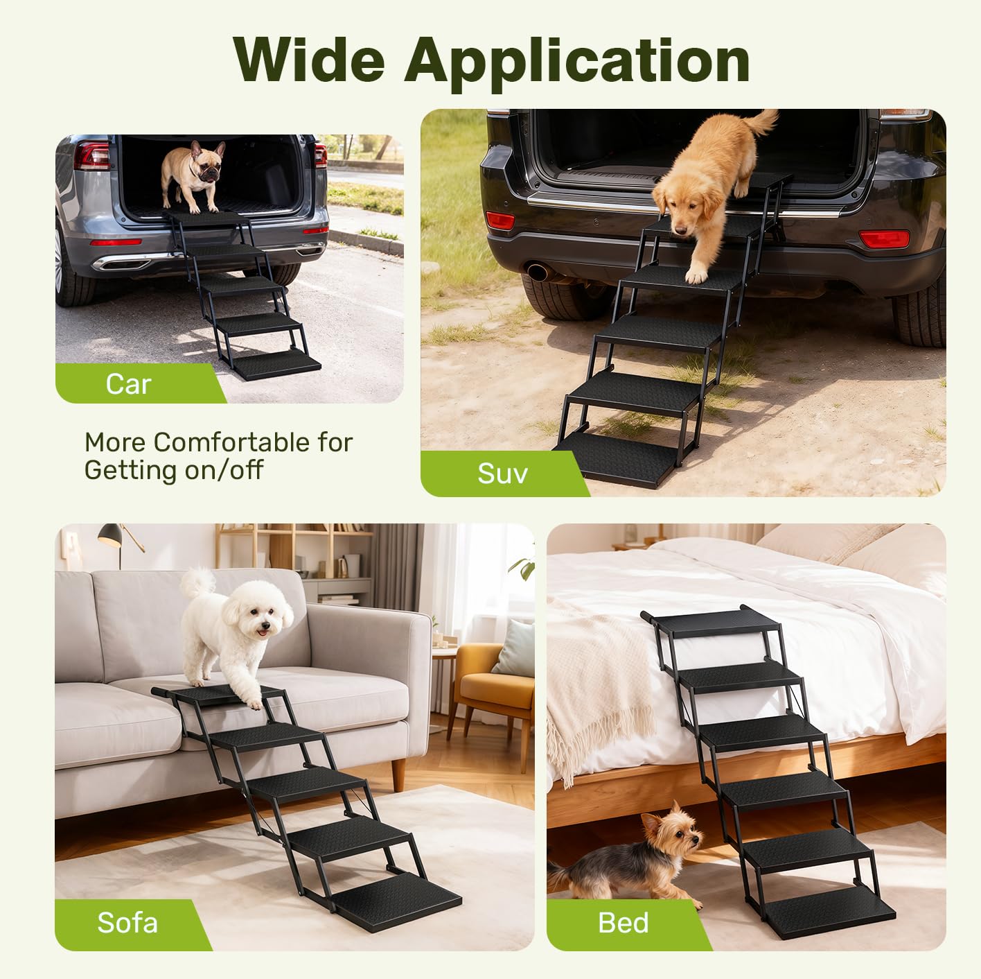 Heeyoo dimensiones plegables compactas, almacenamiento sencillo