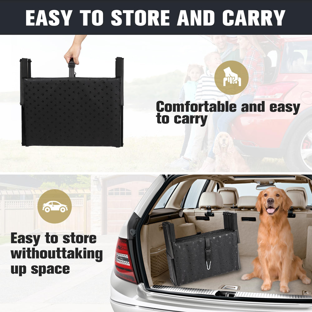 Heeyoo escalones para perro coche capacidad 250 libras para perros grandes.
