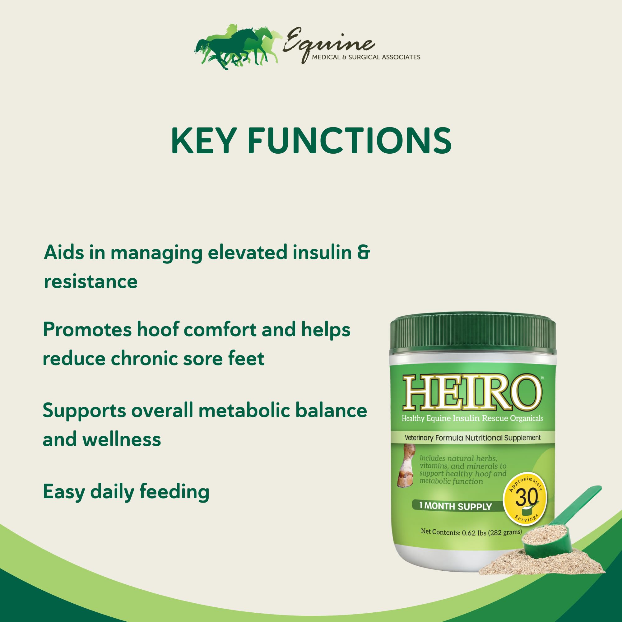 HEIRO, etiqueta del producto, transmite confianza en nutrición natural.