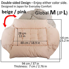 Helen's Pet Bed diseno-reversible-dos-colores: cambia la apariencia cuando lo necesitas.