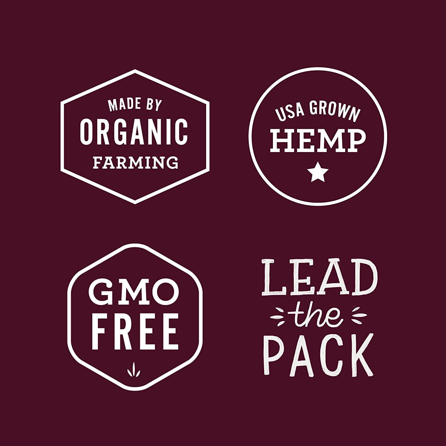 Hemp Well: bolsa de 1 libra reutilizable para almacenamiento sencillo.