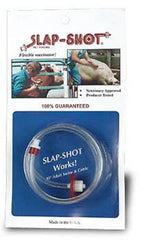 Hengulus Slap-Shot II vacunador con tubo flexible para una vacunación más suave.