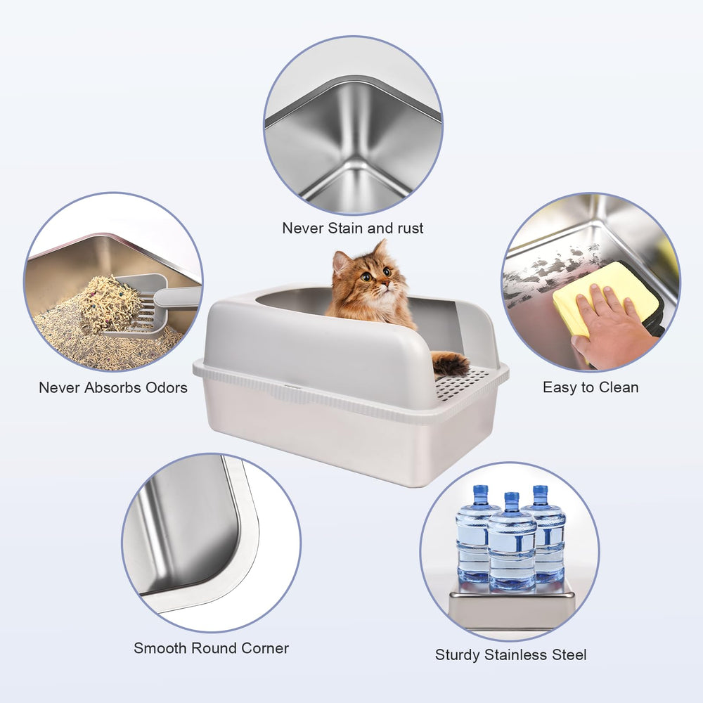 Henkelion: interior de veintiséis litros para gatos grandes y espacio cómodo.